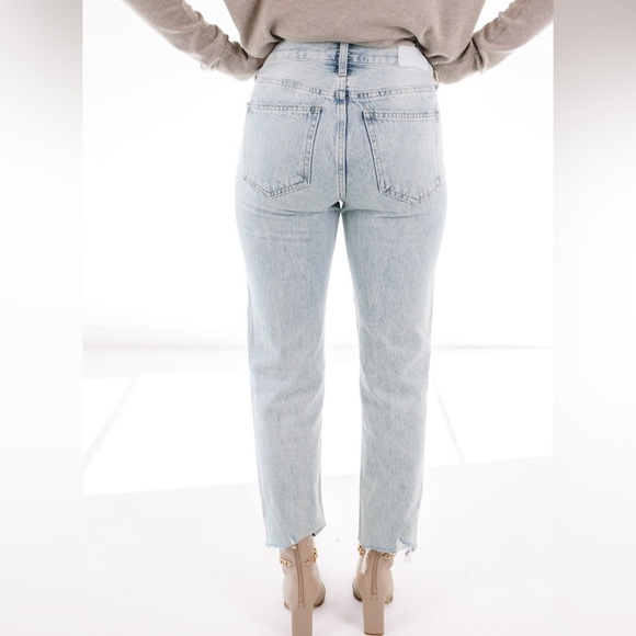 Pistola • Charlie High Rise Distressed Straight Jeans - Picture 4 of 16